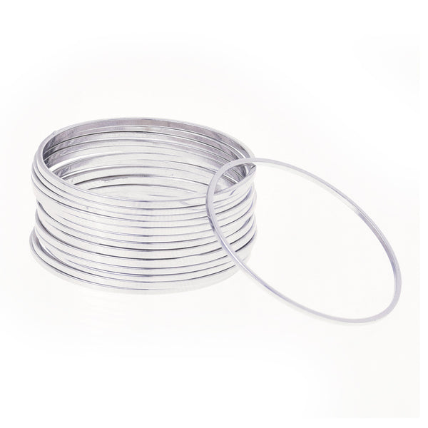 Minimalist hoop earrings Simple Hoop Earrings For Women Everyday minimal Wear Inner size 2.6cm white K 20pcs 10177703