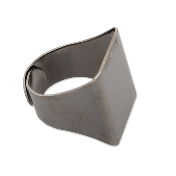 18*20mm Gun Metal Black Plated Adjustable Ring Blanks Base, Flat Pad ring,Sold 20PCS Per lot