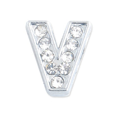 12*11*5 MM Clear Crystal Rhinestone Letter 