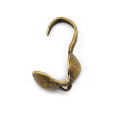 Bead Tip Clamshell,3MM,Antique Bronz Plated,Sold 1000pcs per pkg