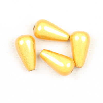 Top Quality 6*10mm Teardrop Miracle Beads,Light Topaz,Sold per pkg of about 2800 Pcs