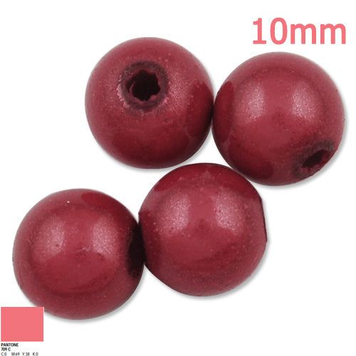2013-2014 New style Top Quality 10mm Round Miracle Beads,Coral,Sold per pkg of about 950PCS