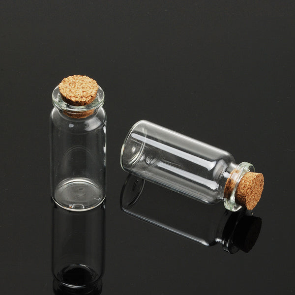 22mm Cute mini clear cork stopper glass bottles,small glass bottles with cork,small wish bottles,vials jars containers,empty glass bottles,10pcs/lots