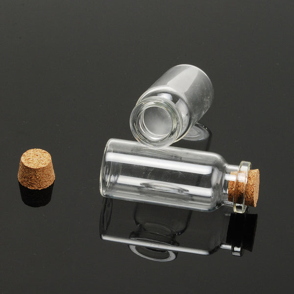 22mm Cute mini clear cork stopper glass bottles,small glass bottles with cork,small wish bottles,vials jars containers,empty glass bottles,10pcs/lots