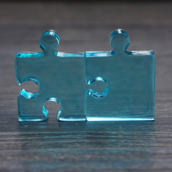 1 pcs Jigsaw Puzzle Piece Mold Friendship Necklace DIY Mold Silicone Mould Jewellery Making