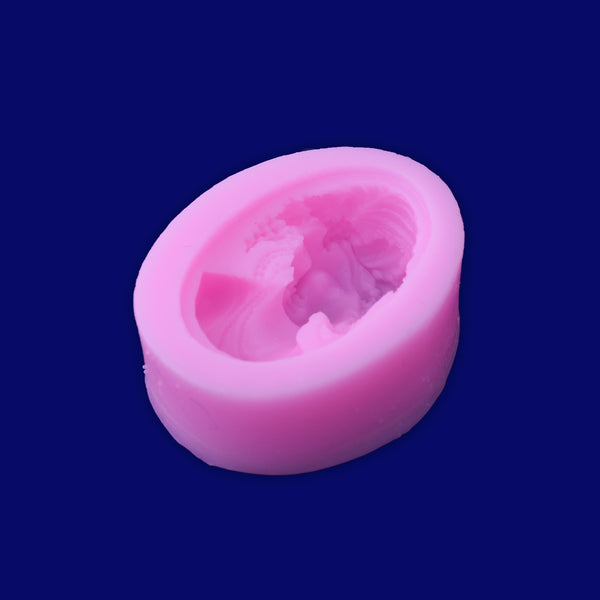 1  Portrait modelling 4.7*3.6*1.2cm Jewelry Making Mold Handmade Silicone mould Cake Mold Soap Mould