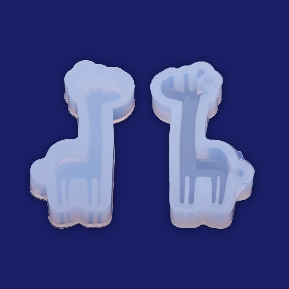 1 pcs Cute Giraffe shape Crystal silicone mold pendant  50*20*7mm Jewellery Making  Cabochons for earrings pendant Resin Silicone Mould