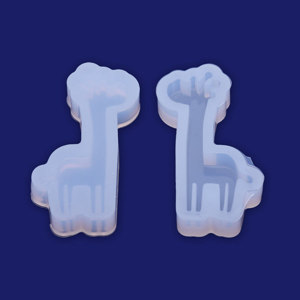 1 pcs Cute Giraffe shape Crystal silicone mold pendant  50*20*7mm Jewellery Making  Cabochons for earrings pendant Resin Silicone Mould