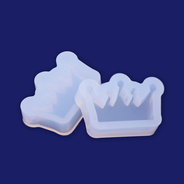 1 pcs Crown shape Crystal silicone mold pendant  27.5*18.5*7mm DIY Jewellery Making  Cabochons for earrings pendant Resin Silicone Mould