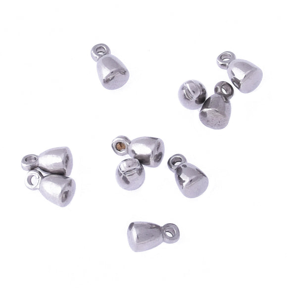 3x6mm Small Teardrop Dangle Bead Drop Jewelry Charms Chain Tag Charms Extender Chain Drop Charms 20pcs