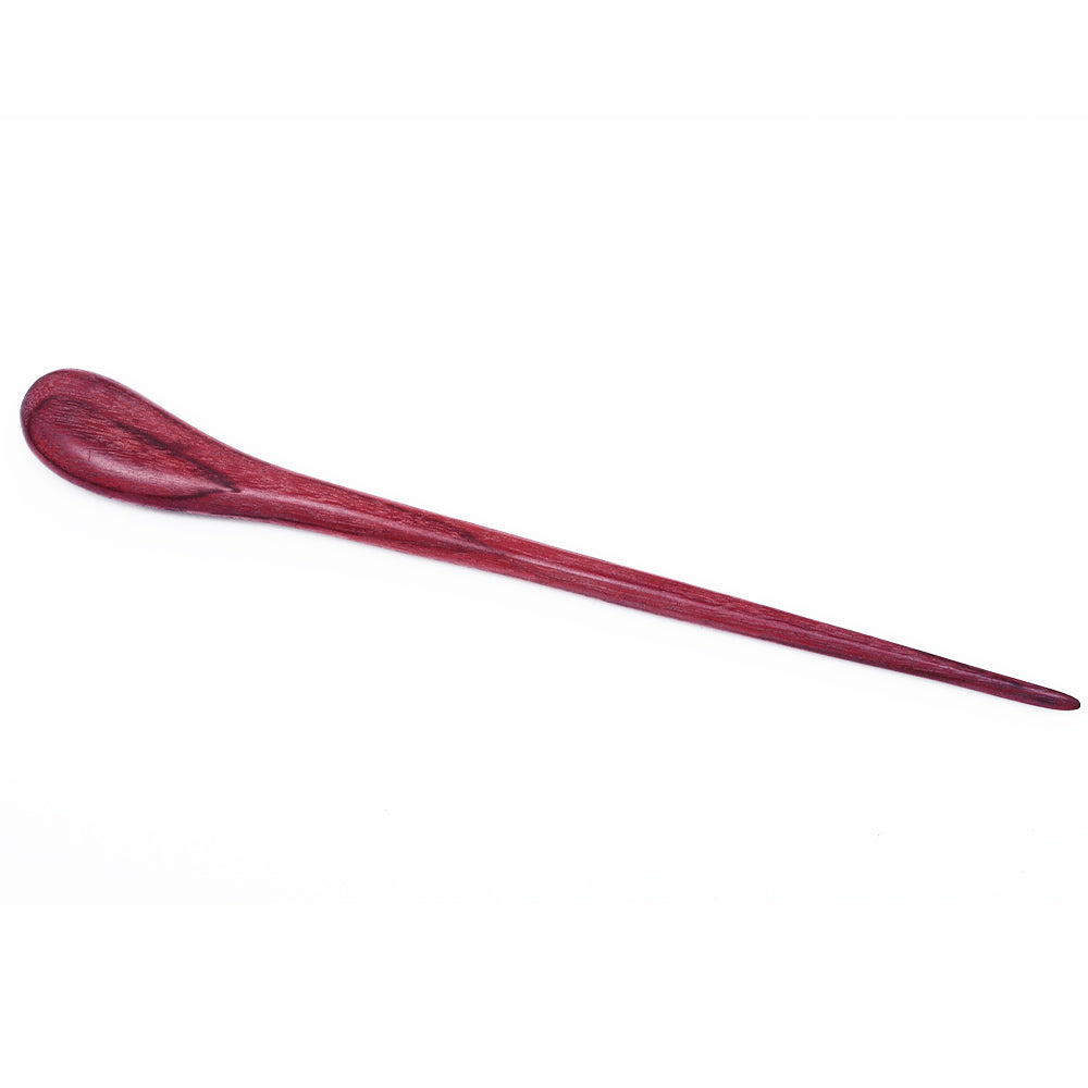 180mm Hair Pin Stick,Sandalwood hair stick,Hand Carved Hair Stick,Violet,Thickness 9mm,sold 1pcs /lot