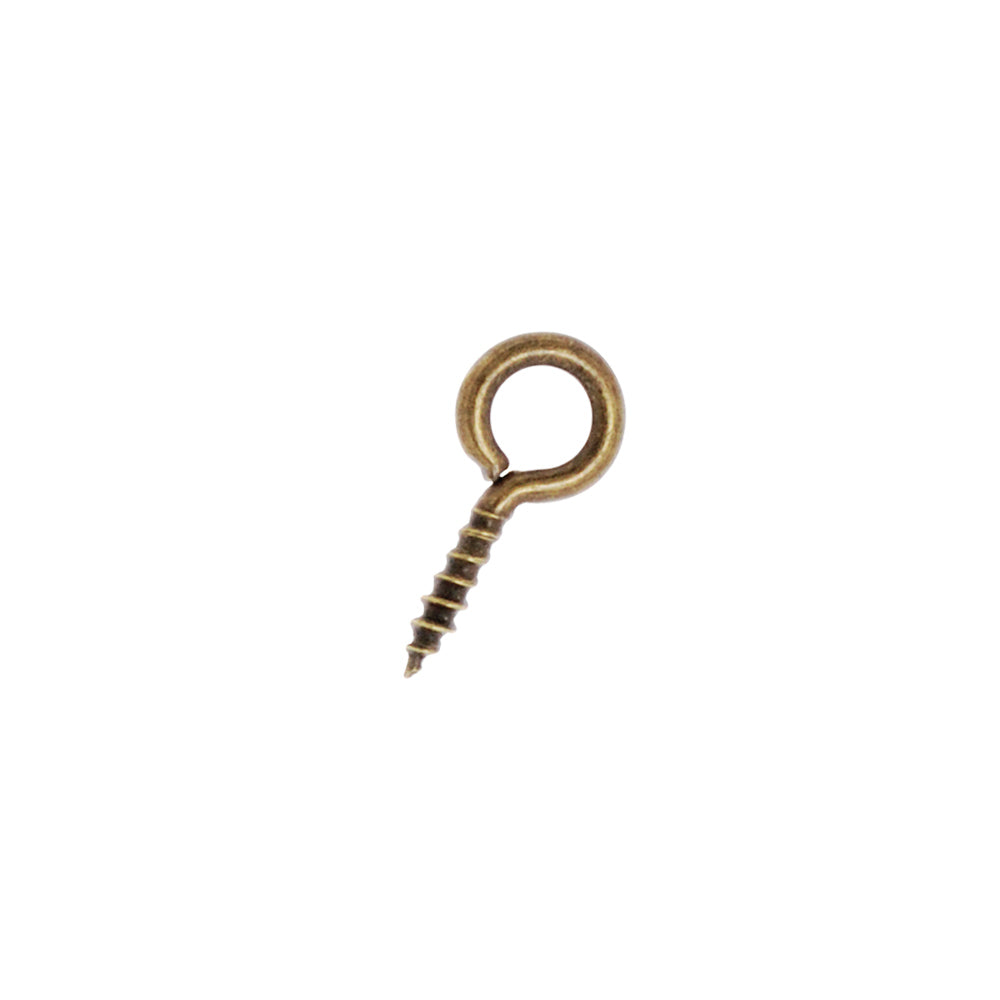 10 * 4.5mm Screw Clasps,sheep eyes self-tapping screws,Antique Bronze screw eye pin,Metal,200pcs/lot