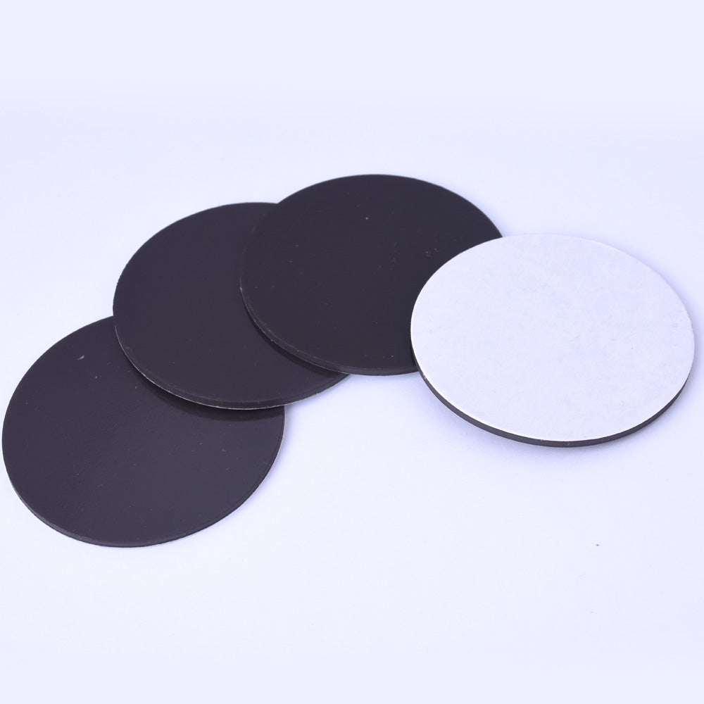 40mm Rubber Magnetic Fridge Magnets Button Round Kitchen Magnets DIY Button Magnet 20pcs