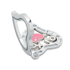 26x29mm Heart Floating Lockets,nickel finished,inner size 16x21mm,glass locket,memory Locket