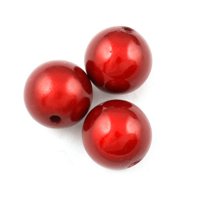 Top Quality 10mm Round Miracle Beads,Dark Red,Sold per pkg of about 1000 Pcs