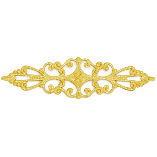 57x16mm  Antique Vintage Huapian accessories,DIY Jewelry Accessories,Brass Hollow Filigree Flower Wraps Connectors,20PCS/lot