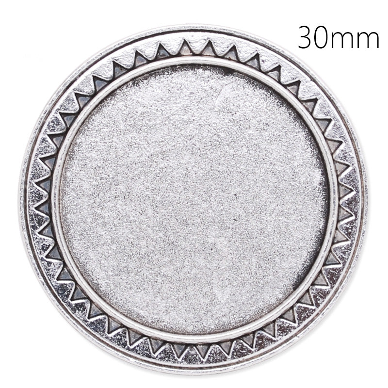 30mm anqitue silver plated brooch blank,brooch bezel,simple style,zinc alloy,lead and nickle free,sold by 10pcs/lot