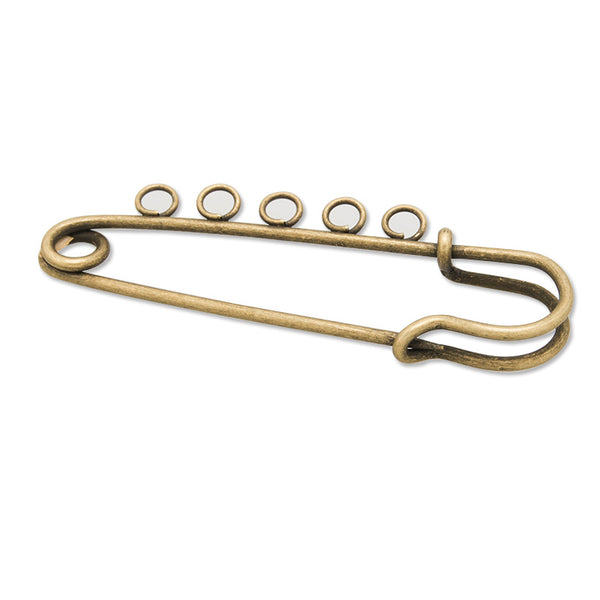 59MM Length Antique Bronze  Plated Iron Bobby Pin,sold 20pcs per package
