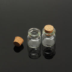 22mm Cute mini clear cork stopper glass bottles,small glass bottles with cork,small wish bottles,vials jars containers,empty glass bottles,10pcs/lots