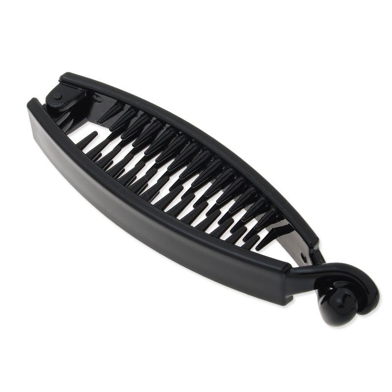 Paire De Barrettes Plastique Noir Et Blanc Style E.T. - Occasion - Taille Unique Pour Femme