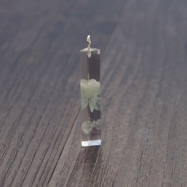 1 pcs Triangular Bars Silicone Mold Bar Healing Pendant Keyring Long Silicone Mold DIY Resin Pendant 9x9x9mm