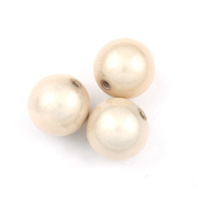 Top Quality 8mm Round Miracle Beads,Cream,Sold per pkg of about 2000 Pcs