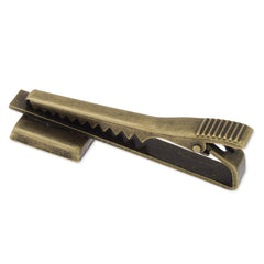 Tie Clip Bar with 15mm square bezel,Brass filled,Antique Bronze plated,20pcs/lot