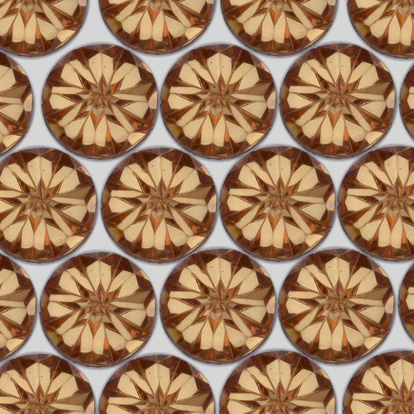 12mm Round Druzy Resin Embellishment Cabochons Prism Cabochons Glitter Cabochons golden 50pcs