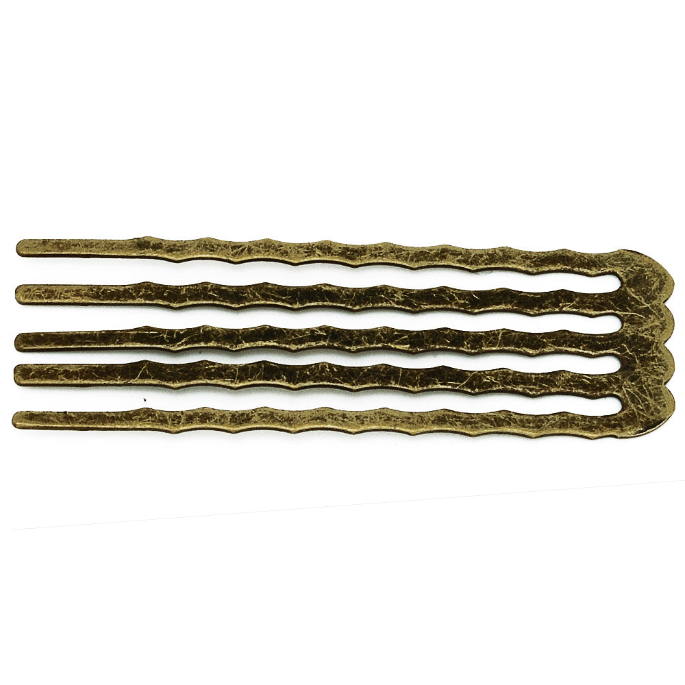 50x16MM Antique Bronze Bobby Pin Base,5 teeth hair comb,Brass Hair Slide,hair accessories,sold 20pcs/lot