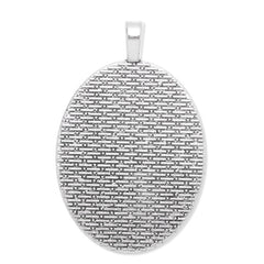 25x35mm Oval simple pendant tray,Zinc alloy filled,Antique silver plated,20pcs/lot