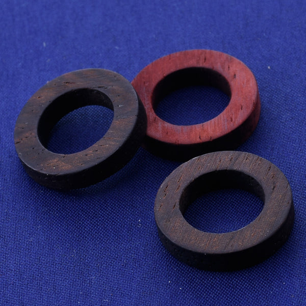 1 Round frame 20x3mm wooden pendant Resin Setting Blanks handmade wood resin jewelry