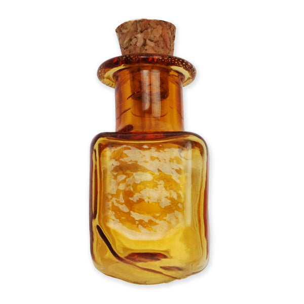 14 * 25mm Colored Tetragonal Wishing Bottle,Light Coffee Small Glass Flat Bottle With Cork,Empty Glass Bottles,Glass Jar,10pcs/lots