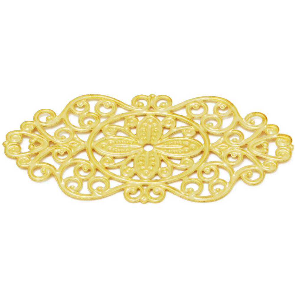 57x28mm  Original copper Huapian,Brass Hollow Filigree Flower Wraps Connectors,Hair Clasp Accessories,20PCS/lot