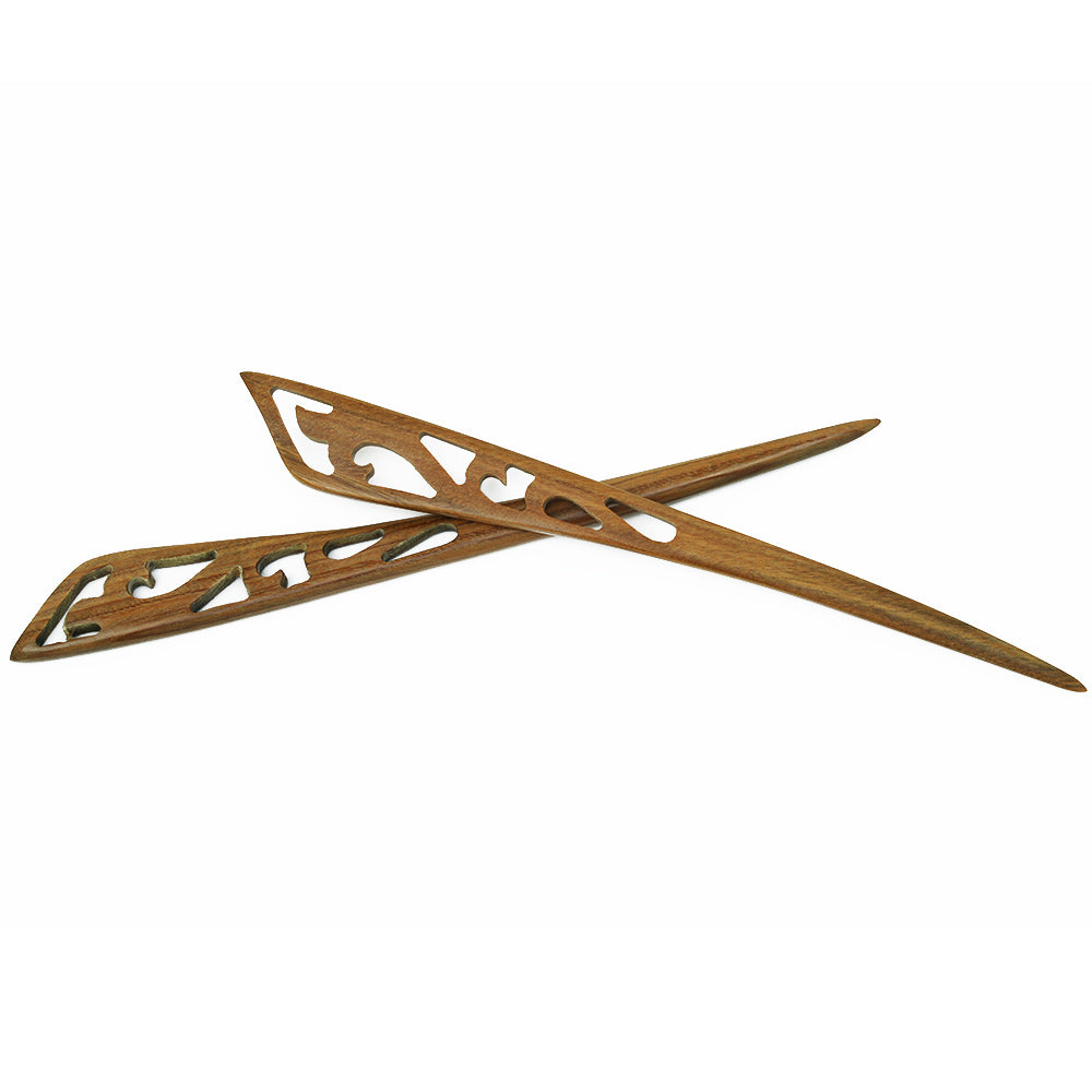 7.2'' Hand Carved Hair Pin,Green Sandalwood Hair Stick,Wooden Hair Pin- Phoenix,sold 1pcs /lot