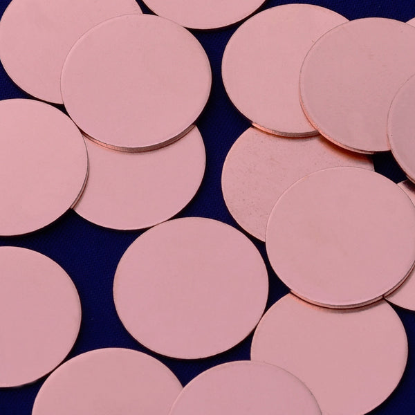 20pcs about 1/2" tibetara® Copper round shape Stamping supplies Metal Blank Fantastic Shine 18 Gauges