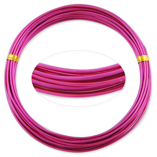 1.5MM Anodized Aluminum Wire, Peachpuff Coated, round,5M/coil,Sold Per 10 coils