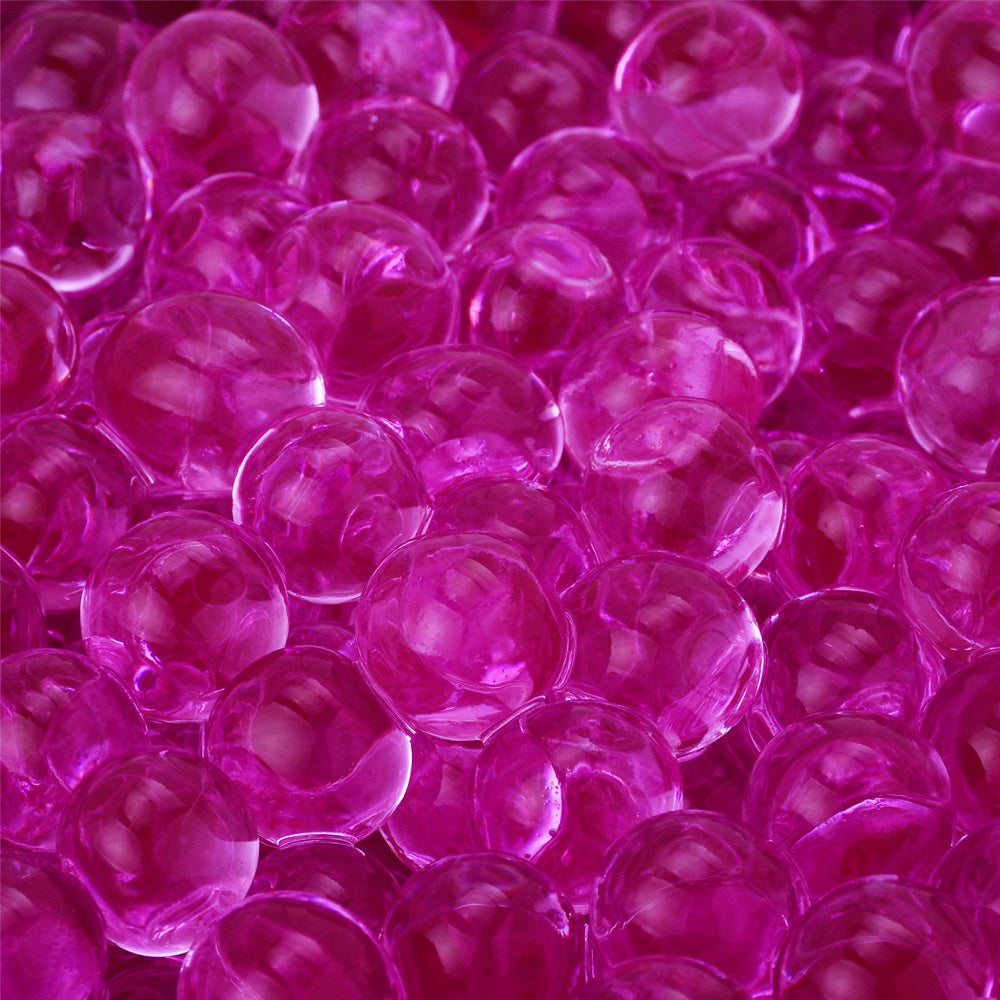 Crystal Soil Water Beads Mud Balls for Wedding, Party, Decor, Flower Arrangements,Grow Ball Craft-Home Decor Red wine 100 gram/lot 10180445