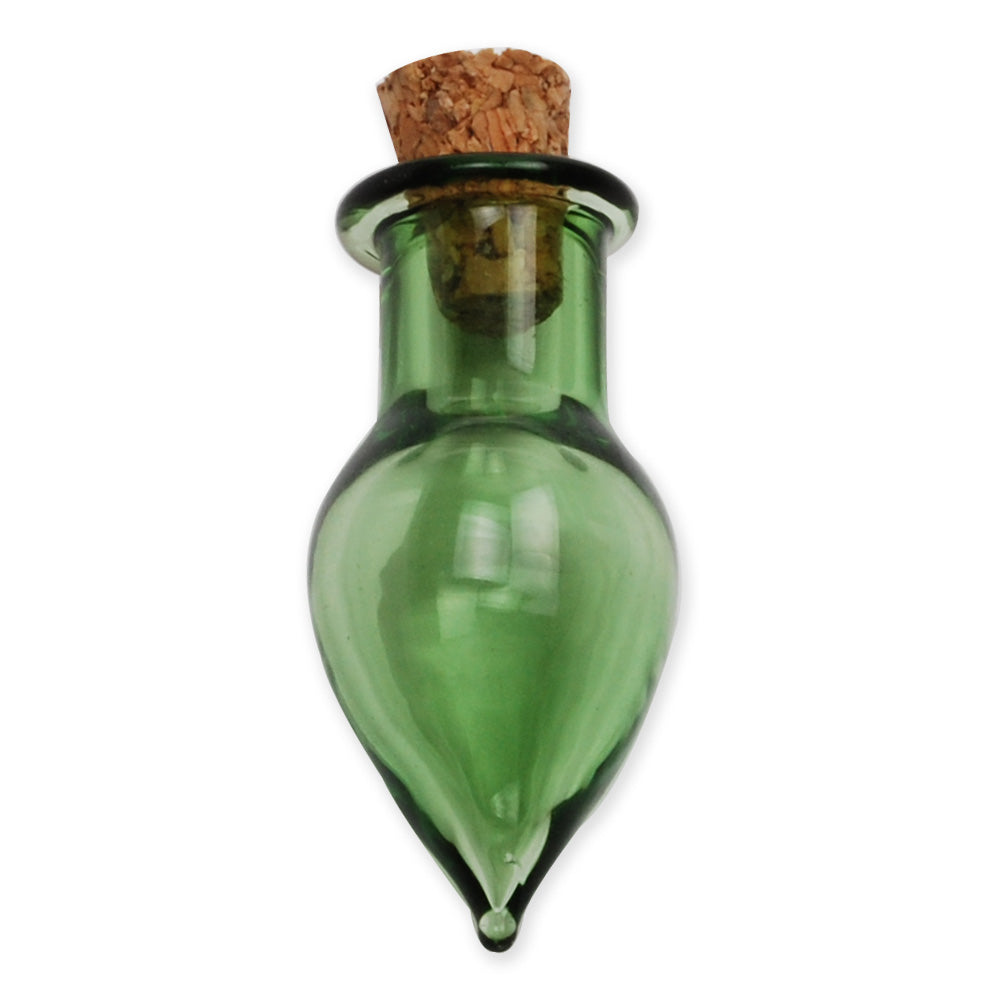 13 * 29mm Green wishing bottle,chili shape Tiny corked vial empty small glass bottle,glass jar,tiny corked bottle,empty glass bottles,10pcs/lots