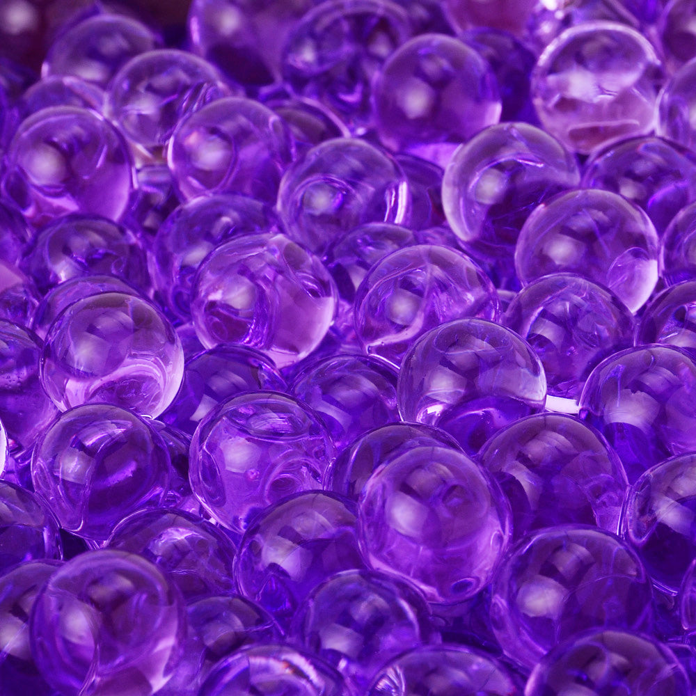 Crystal Soil Water Beads Mud Balls for Wedding, Party, Decor, Flower Arrangements,Grow Ball Craft-Home Decor purple 100 gram/lot 10180436