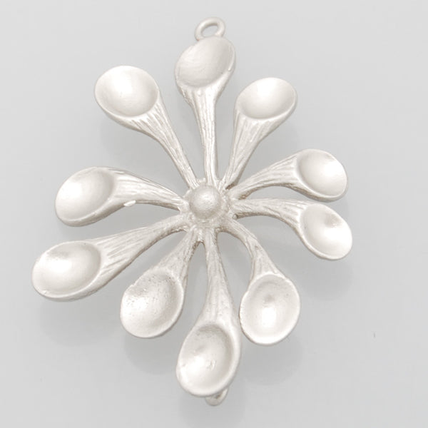 34*23MM lovely modern charms,Peacock Flower,Matte Imitation,suit for necklace/bracelet/earring ect,sold 10pcs per pkg