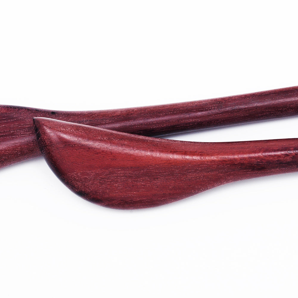 180mm Wood Hair Pin Stick,Sandalwood hair stick,Violet Hand Carved Hair Stick,Thickness 8mm,sold 1pcs /lot