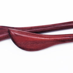180mm Wood Hair Pin Stick,Sandalwood hair stick,Violet Hand Carved Hair Stick,Thickness 8mm,sold 1pcs /lot