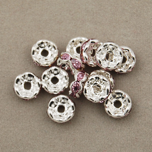 Wholesale SUPERFINDINGS 60Pcs 3 Styles Alloy Rhinestone Bar Spacers 3-Hole  Metal Spacers Bar Link Connectors Bar Spacer Beads for DIY Jewelry Making 