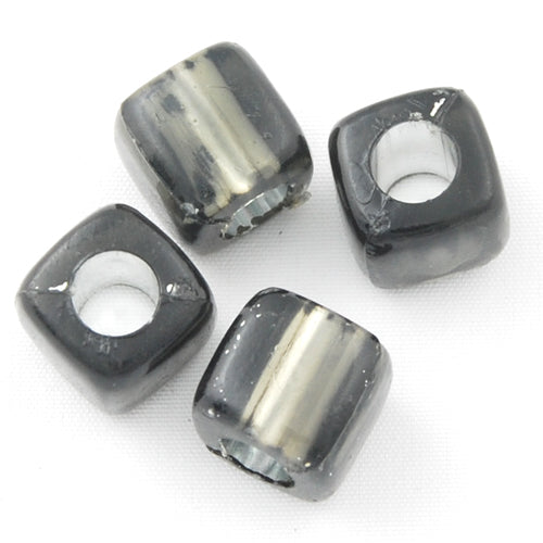 7.5 MM Silver Lined Hole Plastic Beads,Sold per one package of 1600 PCS